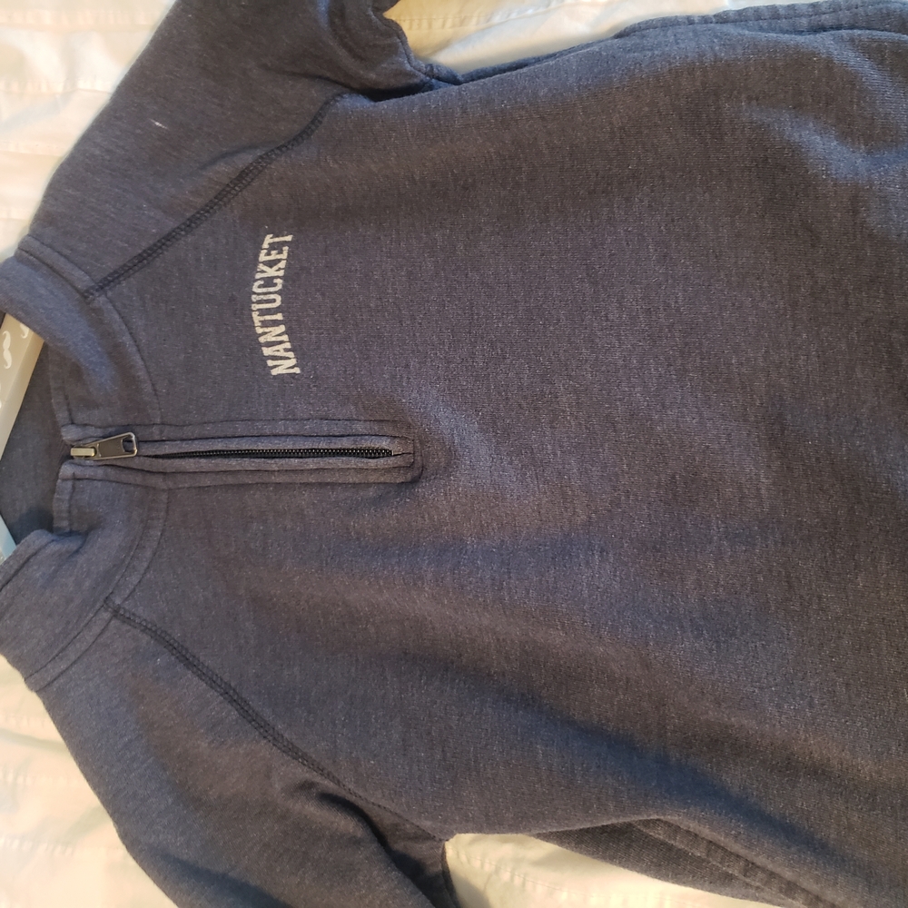 Navy Quarter-Zip Pullover